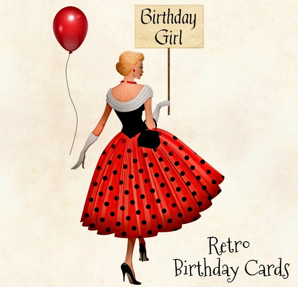 Retro And Vintage Birthday Cards