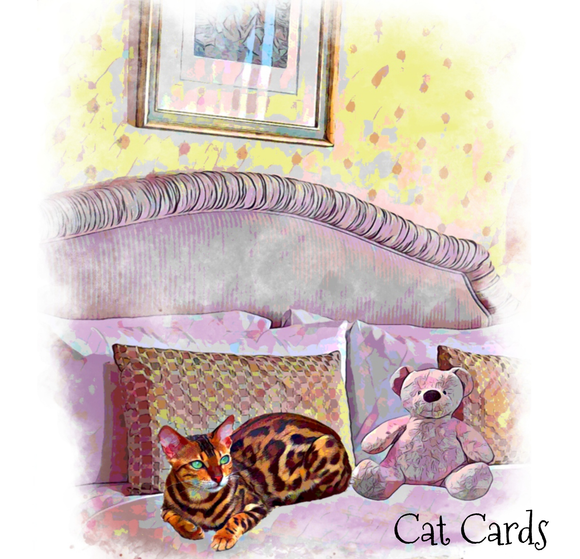 Cat Greetings Cards