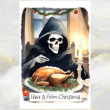 Grim Reaper Christmas Card