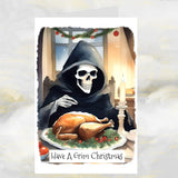 Grim Reaper Christmas Card