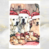 Golden Retriever Dog Christmas Cards
