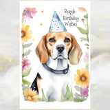 Beagle Birthday Wishes Greetings Card