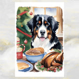 Bernese Mountain Dog Christmas Card