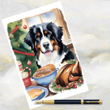 Bernese Mountain Dog Christmas Card