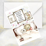 Bichon Frise Dog Greetings Card, Funny Bichon Frise Birthday Card, Bichon Frise.