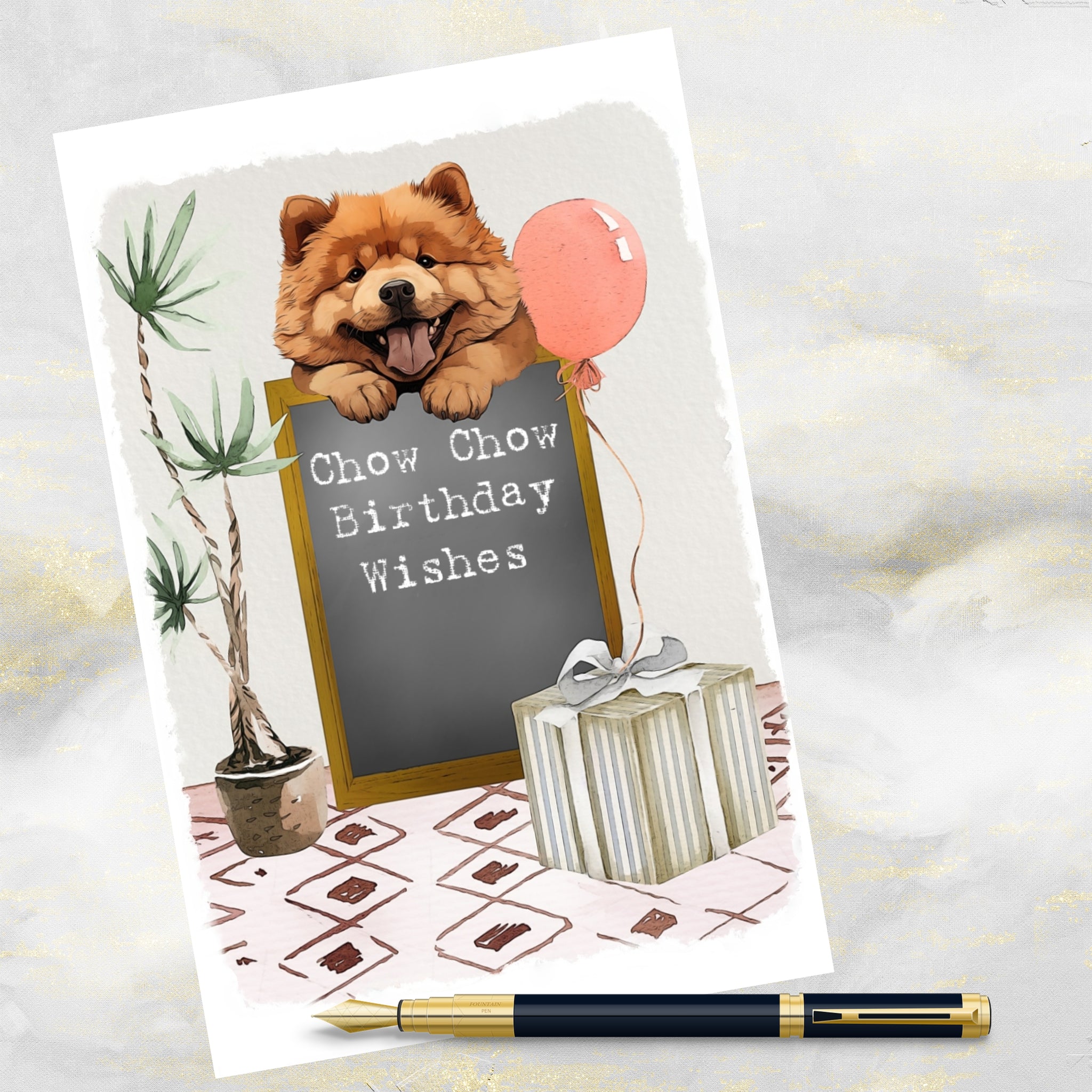 Chow chow birthday best sale