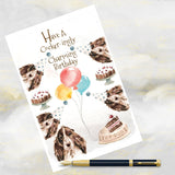 Cocker Spaniel Birthday Card, Funny Cocker Spaniel Dog Birthday Card, Cocker Spaniel Greetings Card.