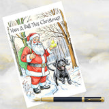Cockapoo Dog Christmas Card