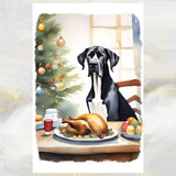 Great Dane Dog Christmas Card