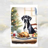 Great Dane Dog Christmas Card