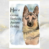 German Shepherd Dog Greetings Cards