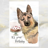 German Shepherd Dog Greetings Cards