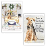 Welsh Terrier Dog Greetings Cards