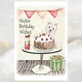 West Highland Terrier Dog Greetings Cards