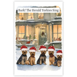 Yorkshire Terrier Dogs Christmas Card