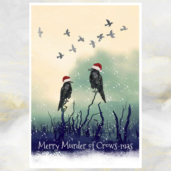 ravens christmas card