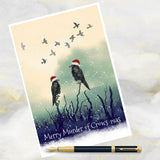 ravens christmas card