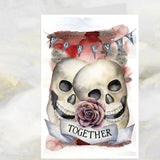forever together skull card