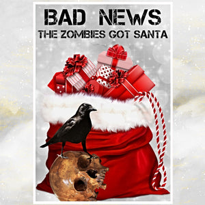 the zombies got santa
